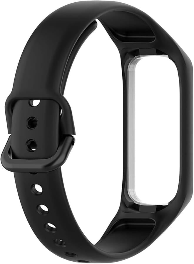 Compatible For Samsung Galaxy Fit 2 -R220 Replacement Band, AWADUO Replacement Silicone Wrist Strap Band For Samsung Galaxy Fit 2 -R220, Soft And Durable